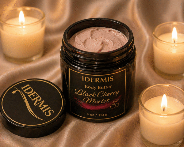 IDERMIS Black Cherry Merlot Body Butter - 4 oz