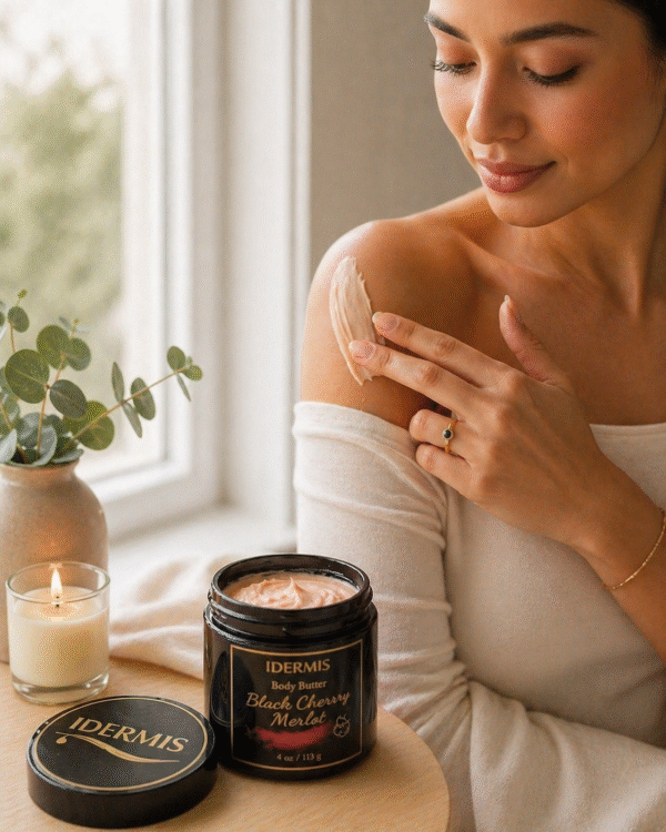 IDERMIS Black Cherry Merlot Body Butter - 4 oz