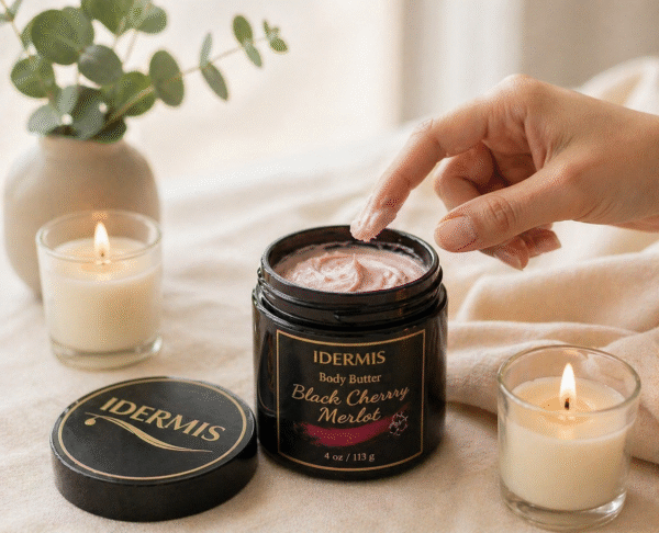 IDERMIS Black Cherry Merlot Body Butter - 4 oz