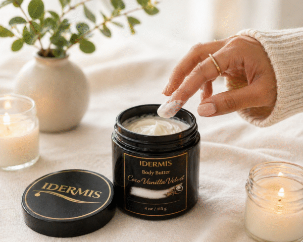 IDERMIS Coco Vanilla Velvet Body Butter - 4 oz