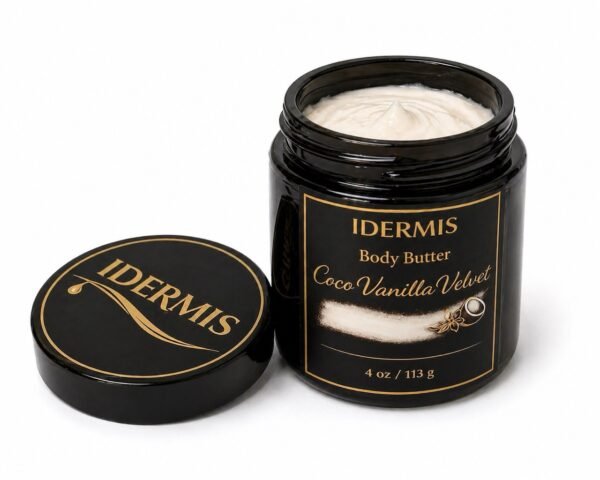 IDERMIS Coco Vanilla Velvet Body Butter - 4 oz